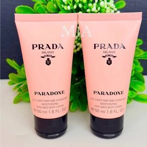 Prada Paradox Perfume Body Lotion 50ml / 1.6oz (2pcs)